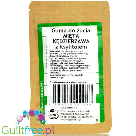 Hugo Cinnamon sugar free chewing gum with xylitol