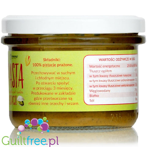 Krukam pistachio nut butter 100%