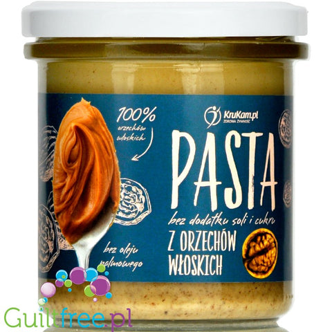 Krukam walnut butter no salt, no sugar added