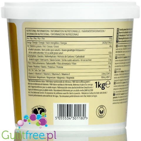 MyProtein Crunchy Peanut Butter 1KG