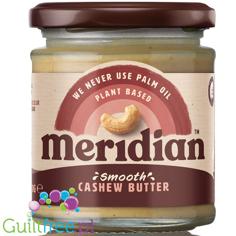 Meridian smooth cashew butter 100% nuts -