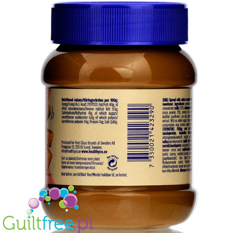 HealthyCo Proteinella Salted Caramel 0,4KG spread with no added sugar