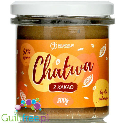 Krukam Turkish Halva & Cocoa with xylitol, no added sugar