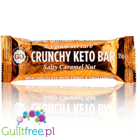 Good Good Keto Salty Caramel Peanut Bar