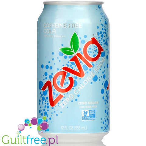 Zevia Cola Cafeine Free - 100% natural cola without calories with stevia