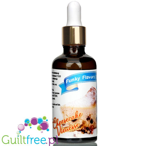 Funky Flavors Sweet Cheesecake Vienesse sugar free liquid flavor with sucralose
