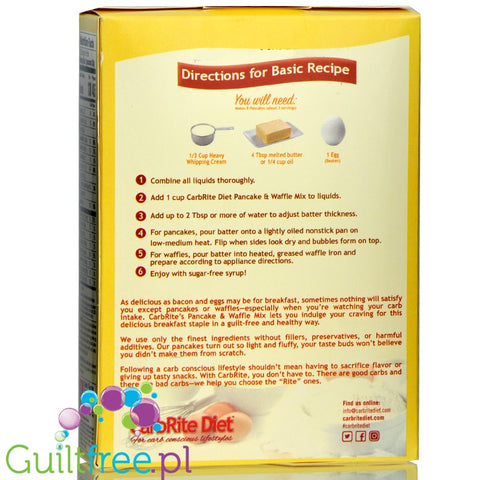 Universal Nutrition Doctor's CarbRite Diet Pancake & Waffle Mix 14 oz