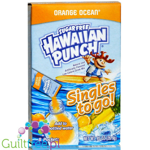 Hawaiian Punch Singles to go! Orange Ocean , sugar free instant sachets