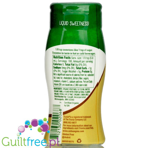 Truvia Liquid Sweetener, Vanilla 2.7 fl oz