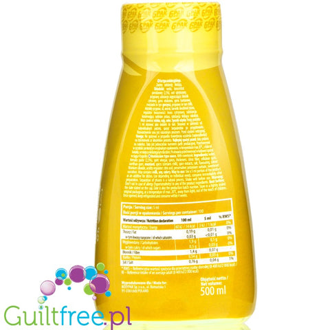 6Pak Zero Syrup Advocat - sugar  free, fat free eggnog-like syrup