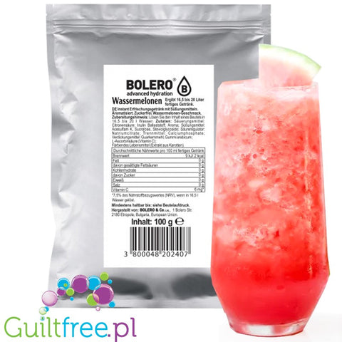 Bolero Drink Instant Fruit Flavored Drink with sweeteners Watermelon