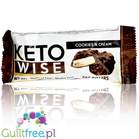 Healthsmart Keto Wise Fat Bombs Cookies N  Cream