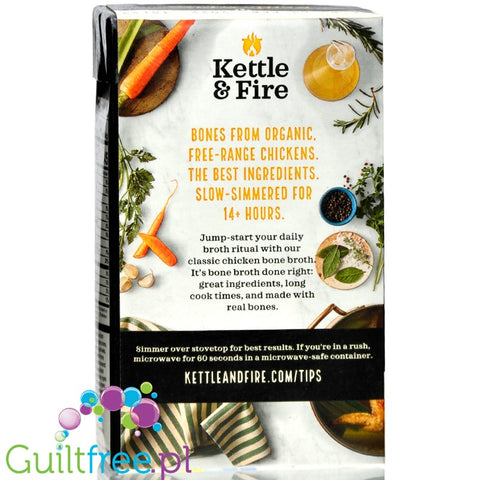 Kettle and Fire Bone Broth, Classic Chicken 16.9 oz