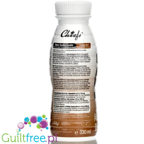 Chiefs Milk Protein Shake Choco Mountain