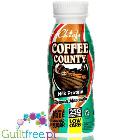 Chiefs Milk Protein Shake Coffee County Caramel Macchiato