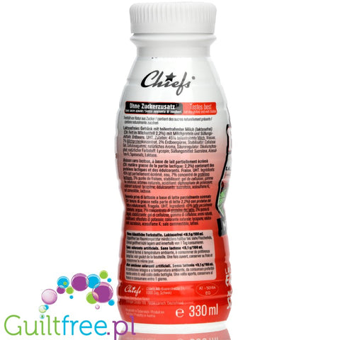 Chiefs Milk Protein Shake Strawberry