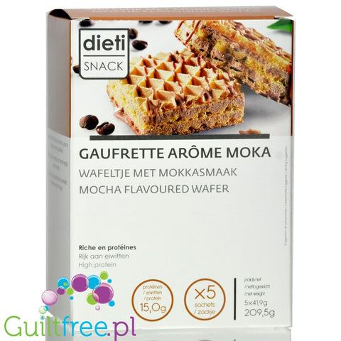 Dieti Meal Barre arôme moka, collation proteinee gourmande