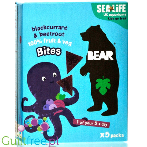 Bear Shark Bites Blackcurrant & Beetroot