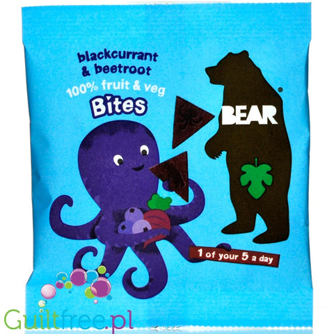 Bear Shark Bites Blackcurrant & Beetroot