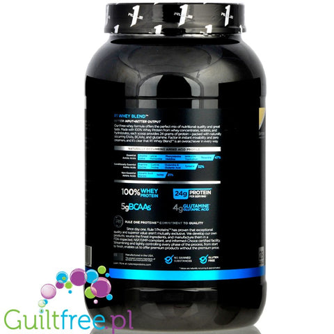 Rule1 R1 Whey Blend (2lbs) Birthday Cake