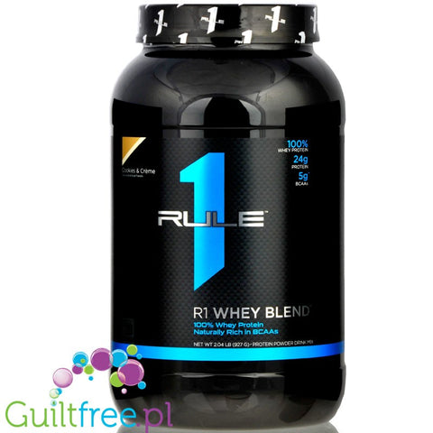 Rule1 R1 Whey Blend (2lbs) Cookies & Crème