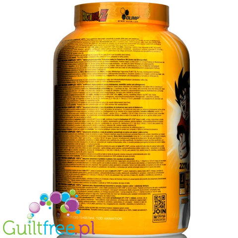 Olimp Whey Protein Complex Dragon Ball Z 2,27KG Cookies & Cream, fan limited edition