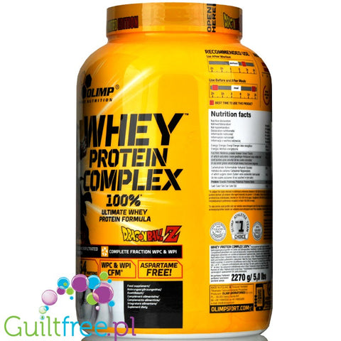 Olimp Whey Protein Complex Dragon Ball Z 2,27KG Cookies & Cream, fan limited edition
