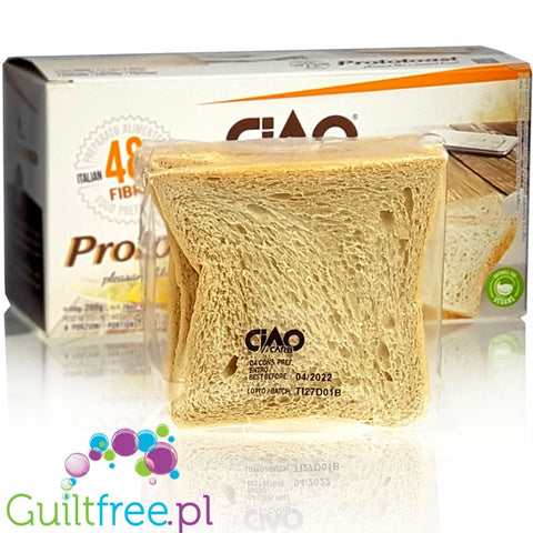 Ciao Carb Crunchy wheat toasts with reduced energy and low carbohydrate content