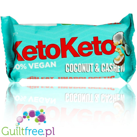 KetoKeto KetoKeto Bar Coconut Cashew