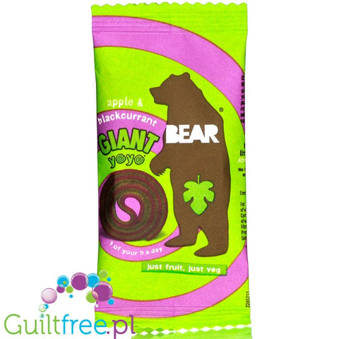 Bear Giant Yoyo MULTIPACKS Apple & Blackcurrant