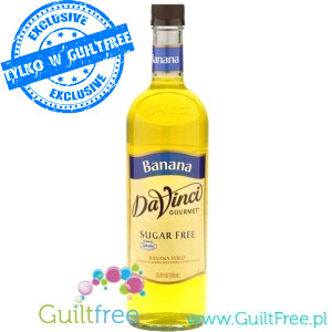 DaVinci Gourme Sugar Free Banana Flavor Syrup