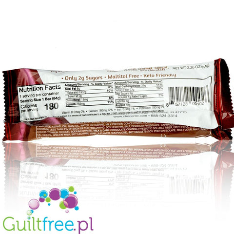 Healthsmart Keto Wise Uncoated Bar, Weekend Splurge