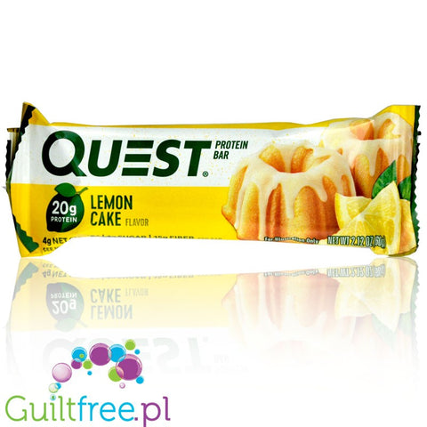 Quest Bar Lemon Cake
