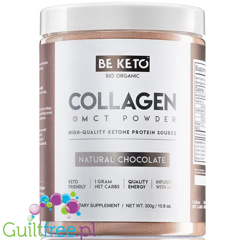 BeKETO Collagen + MCT, Chocolate flavour, 300g