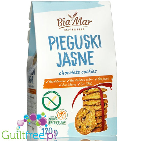 BiaMar Pieguski sugar free, gluten free cookies with chocolate pieces
