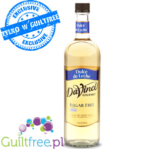 DaVinci Gourme Sugar Free Dulce de Leche Flavor Syrup 