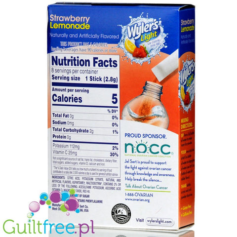 Wyler's Strawberry Lemonade Singles To Go