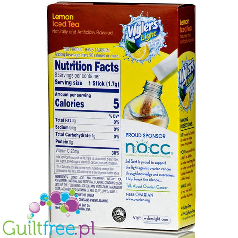 Wyler's Lemon Iced Tea Singles To Go