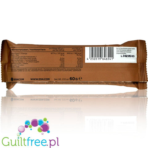 ESN Designer Bar Crunchy Chocolate Caramel 60g