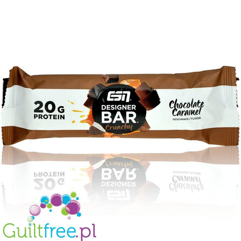 ESN Designer Bar Crunchy Chocolate Caramel 60g