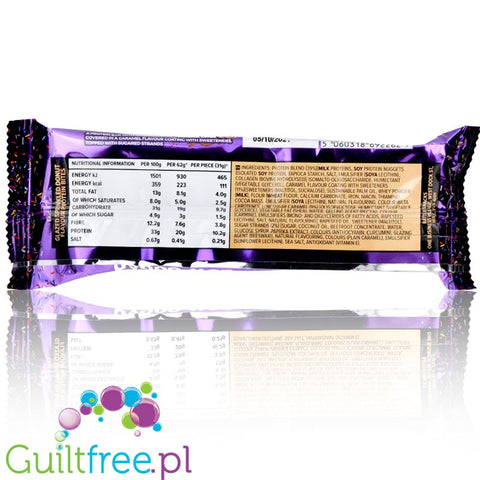 Glazed Sprinkled Donut protein bar