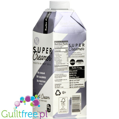 Kitu Super Creamer, Sweet Cream 25.4 fl oz
