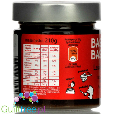 Basia Basia Laskolada - hazelnut paste with dates, cocoa and coconut manna