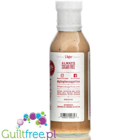 G. Hughes Smokehouse, Sugar Free Salad Dressing, Raspberry Vinaigrette 12 fl oz