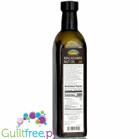 NOW Foods Ellyndale Foods Macadamia Nut Oil, Organic 16.9 fl oz