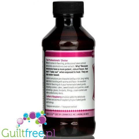 LorAnn Oils Bakery Emulsion, Raspberry 4 fl oz.