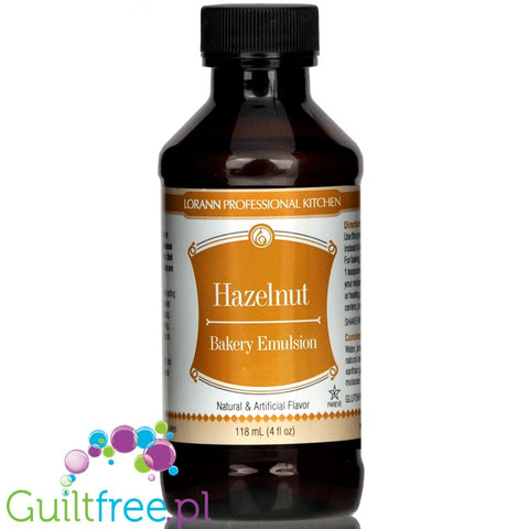 LorAnn Oils Bakery Emulsion, Hazelnut 4 fl oz.
