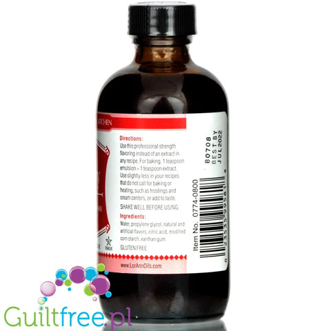LorAnn Oils Bakery Emulsion, Cherry 4 fl oz.