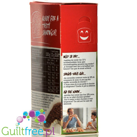 Damhert Chocolate Sprinkles - no added sugardark chocolate ccake decorating granules