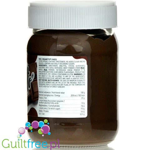 Ostrovit Cremetto - cream spreads with nuts without added sugar